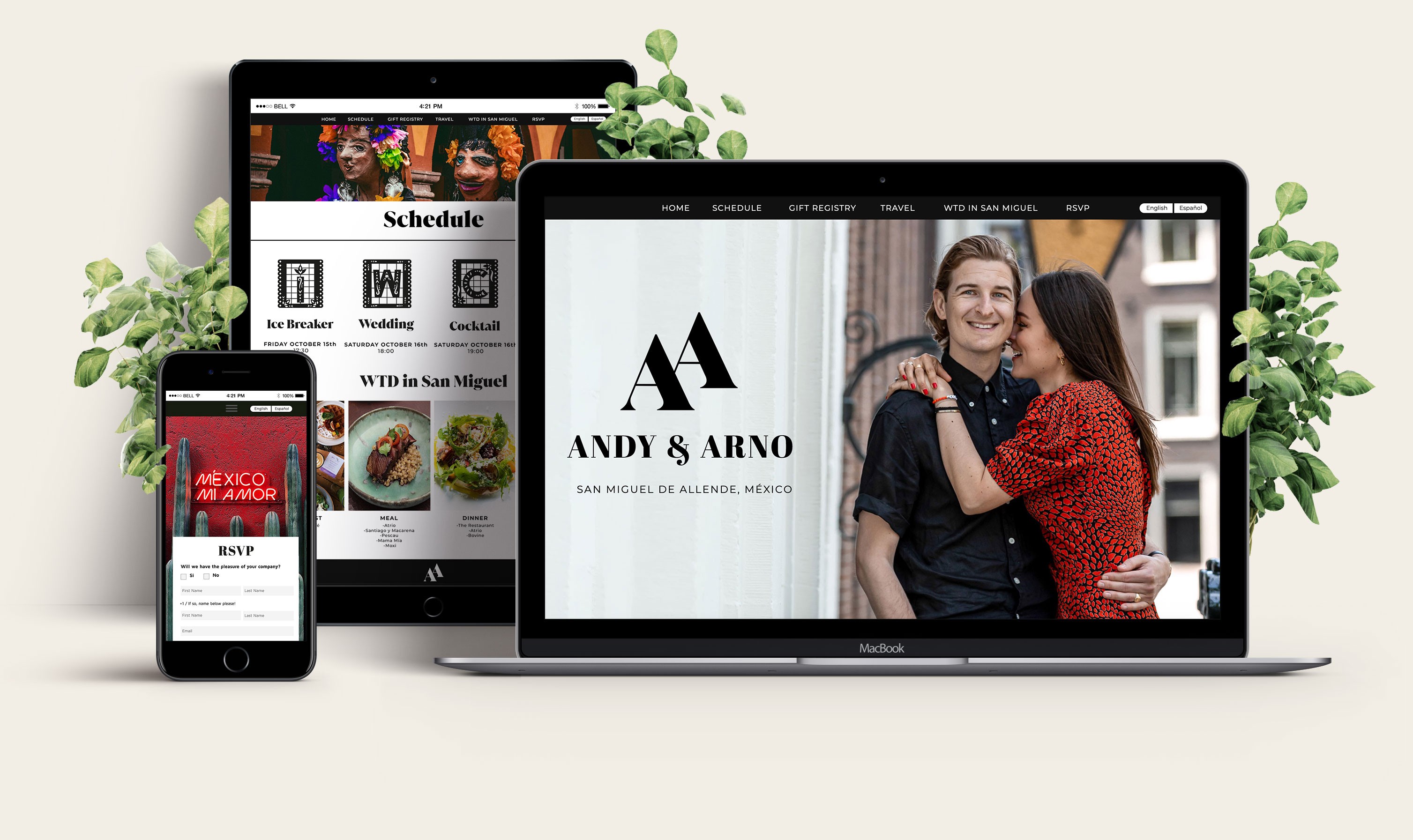 Invitaciones digitales para boda