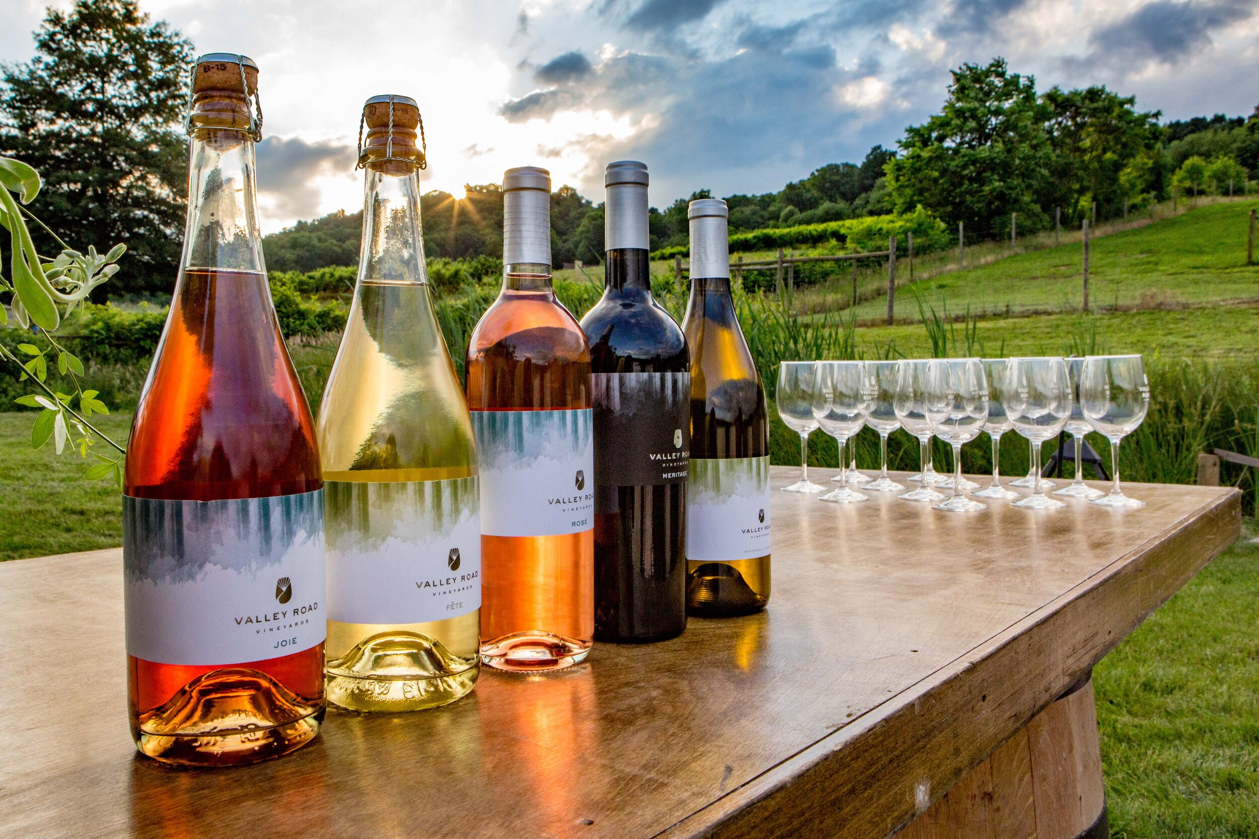 Visit Valley Road Vineyards in along Route 151 in Nelson County Virginia