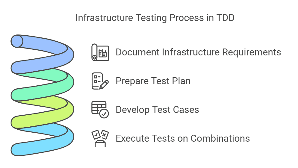 Infrastructure Testing Process in TDD