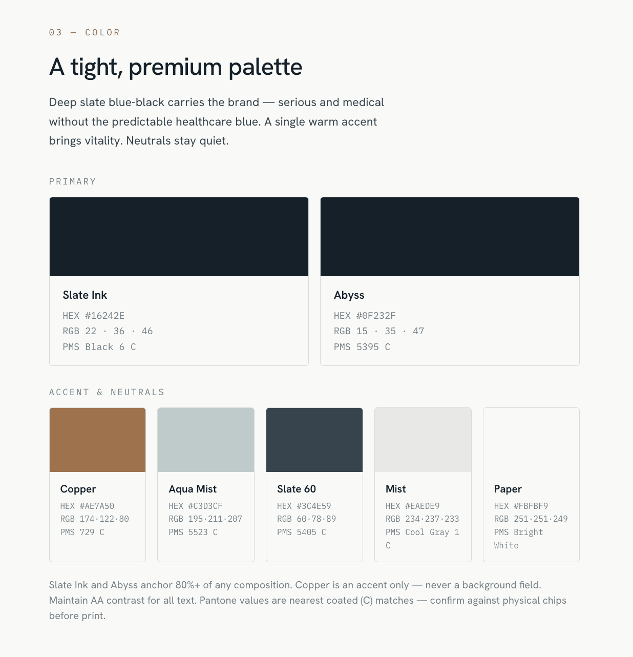 Style guide for logo: Senior Design Director Yvonne Doll