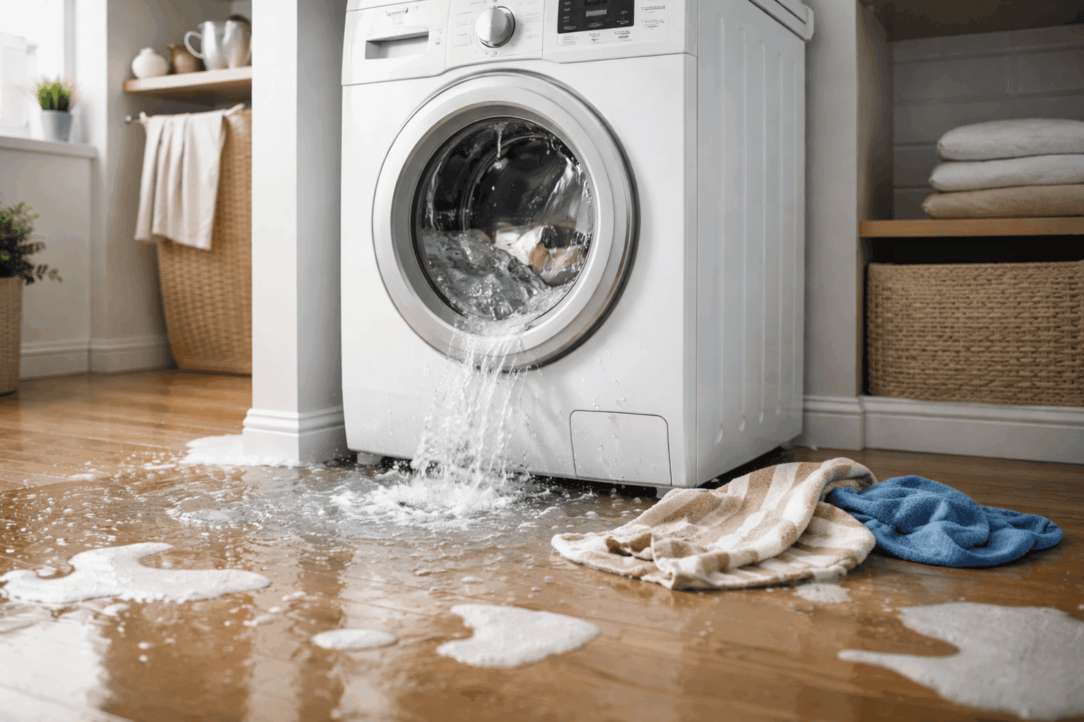 Washing Machine Leaking Water? Common Reasons (and Quick DIY Fixes)
