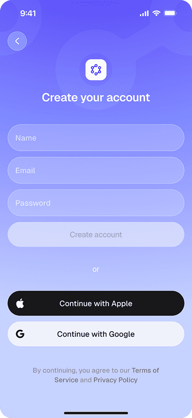 HealthOS mobile design