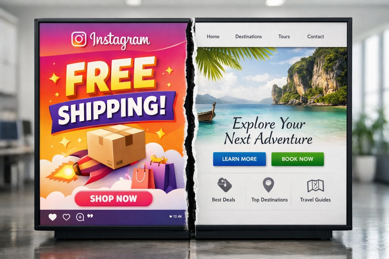 Message match in CRO: ad promise versus landing page disconnect affecting conversion rates