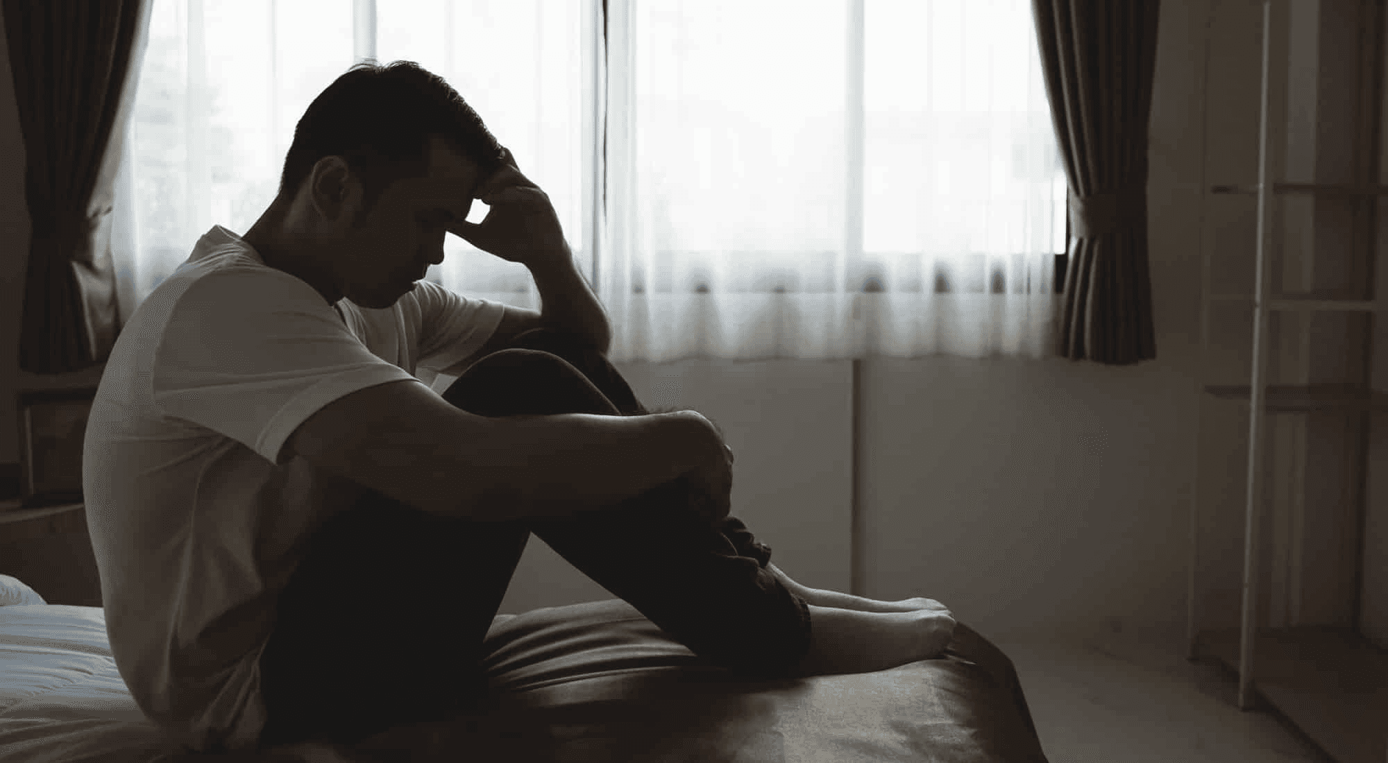 Man Sad - Benefits of Not Ejaculating for 30 Days