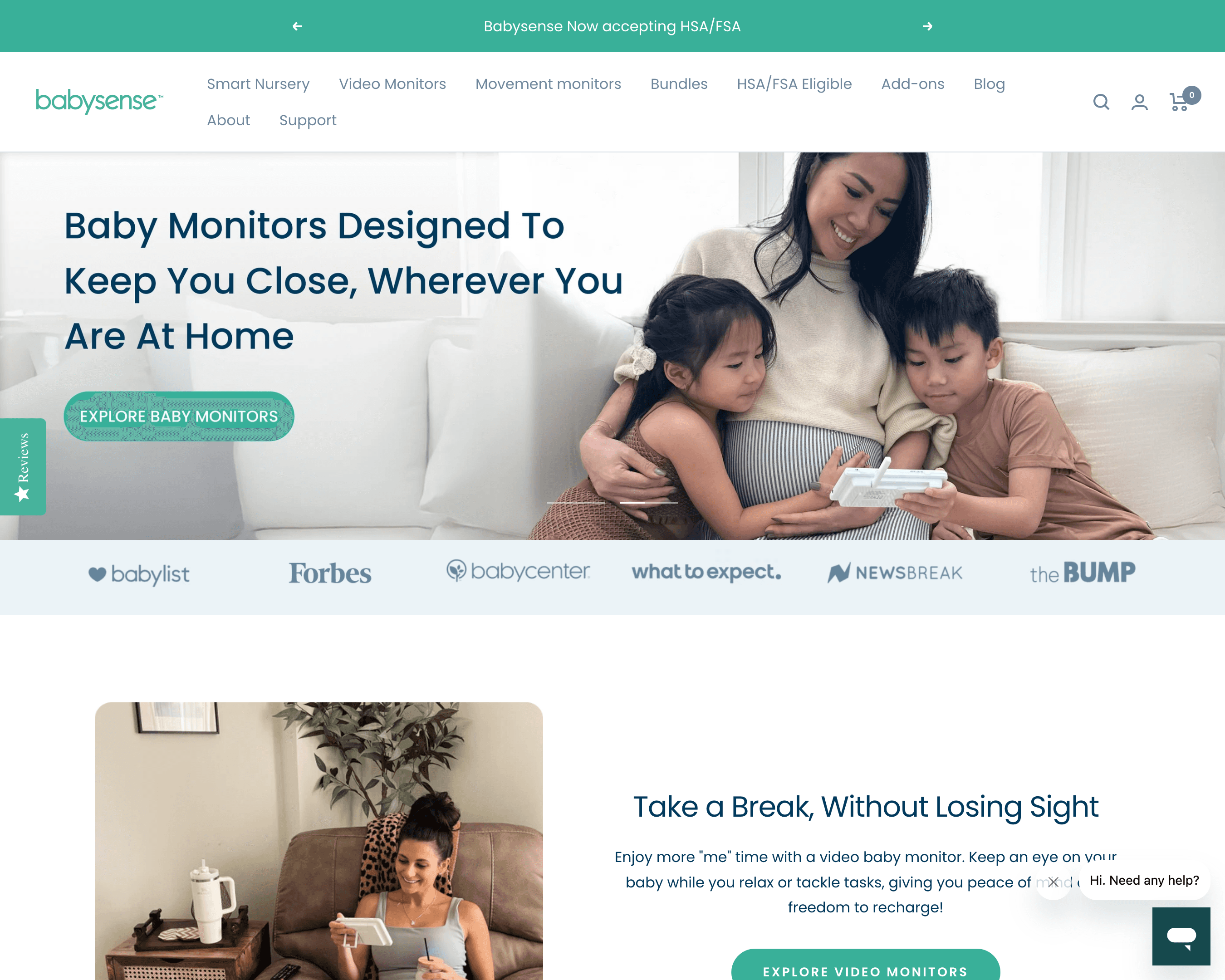 Flex HSA/FSA Baby Sense Monitors