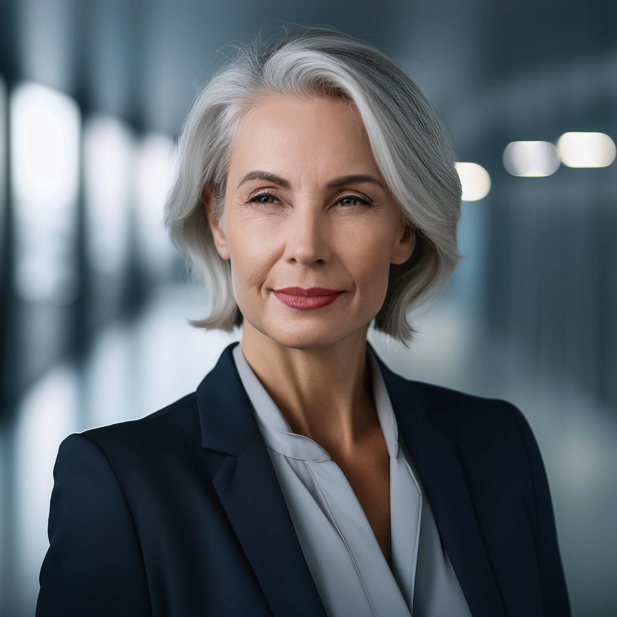 Image of an executive woman in the tech industry