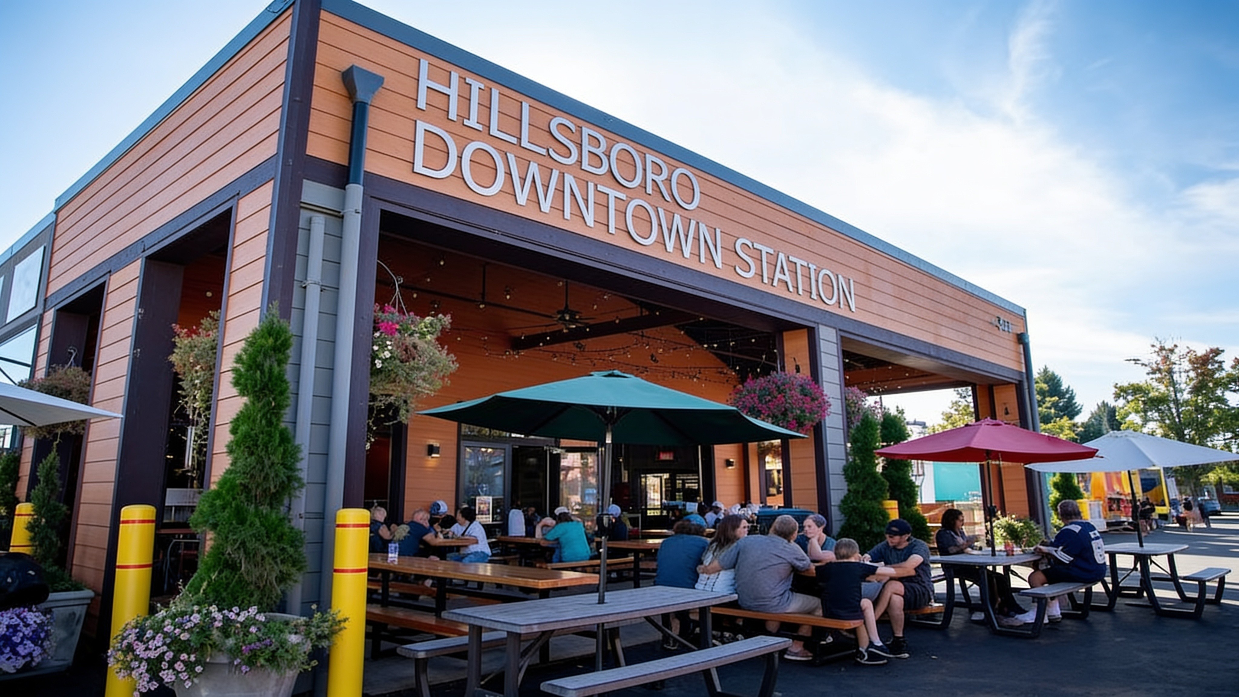 Hillsboro Downtown Station in Hillsboro, Oregon — PowerLift Doors of Oregon service area