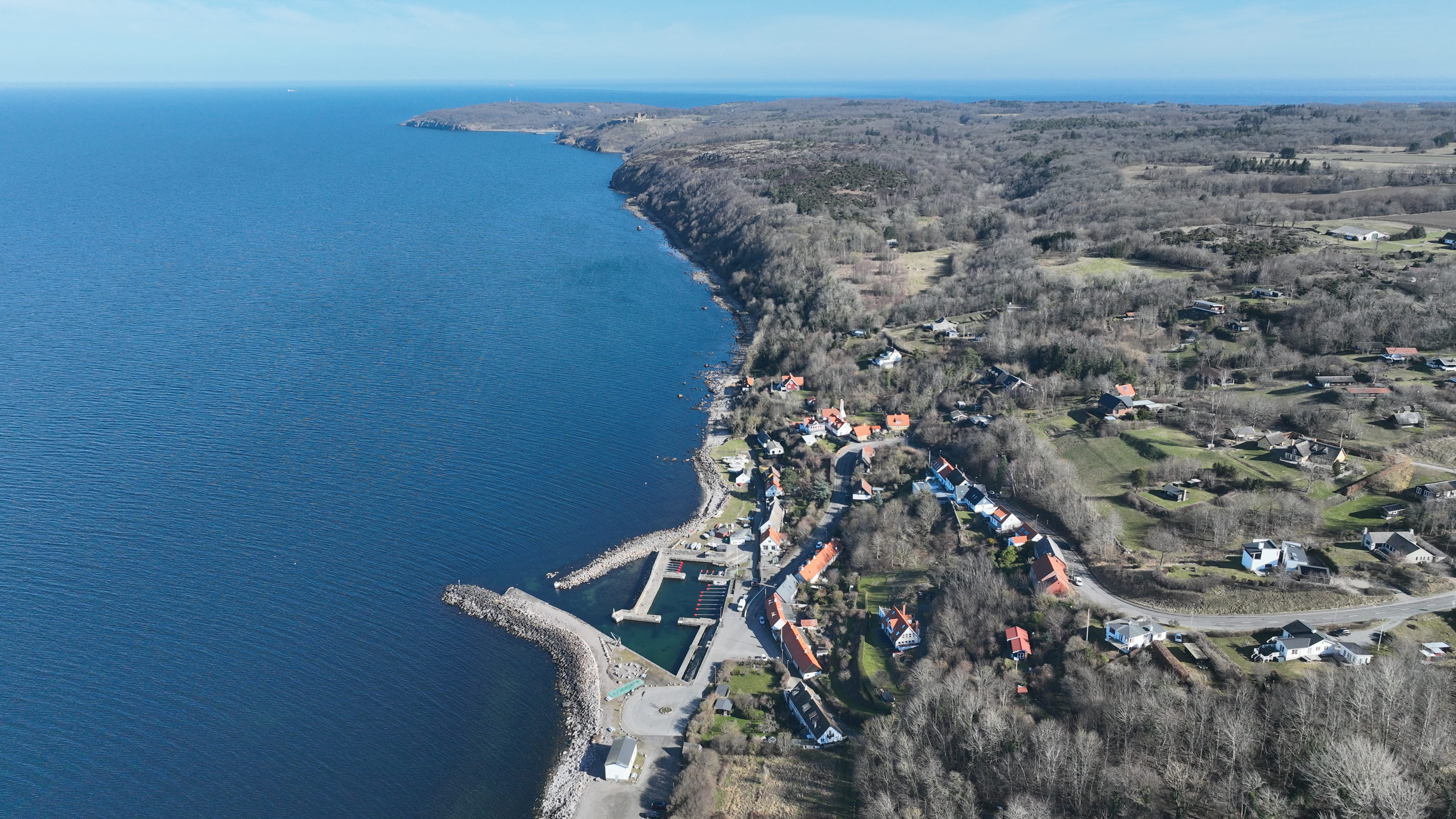 a blue square object on a wooden surface