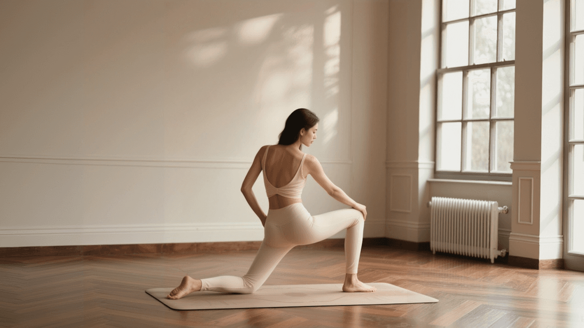 Yoga Practice Indoors