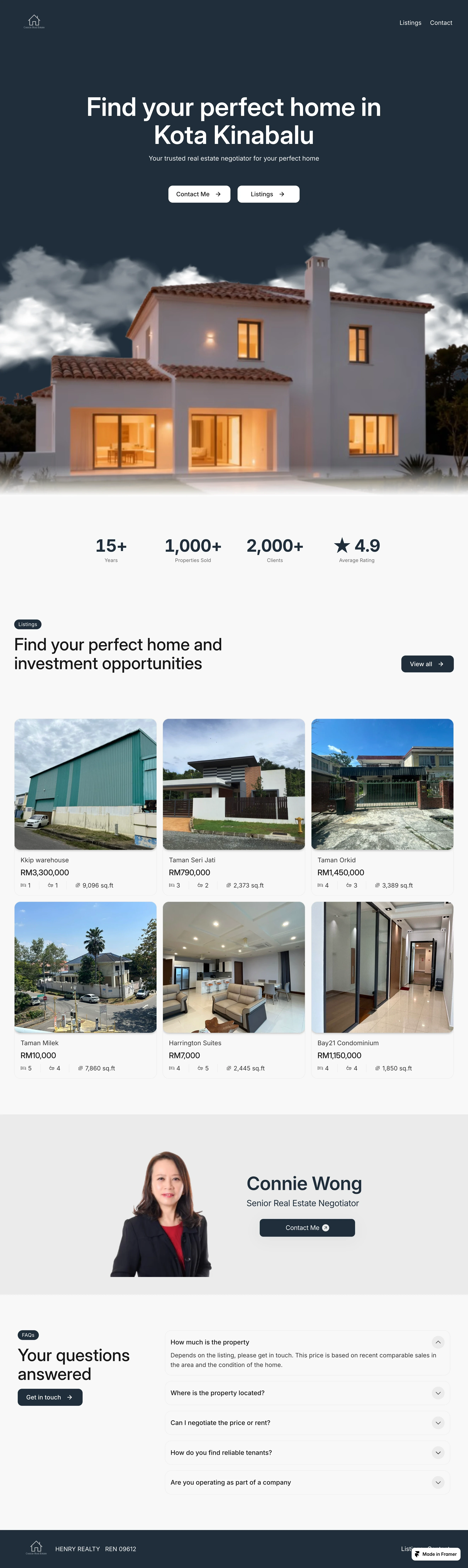 Real Estate website 