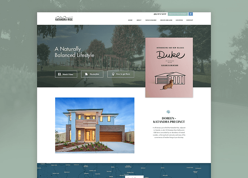 Katandra Rise Wordpress website development