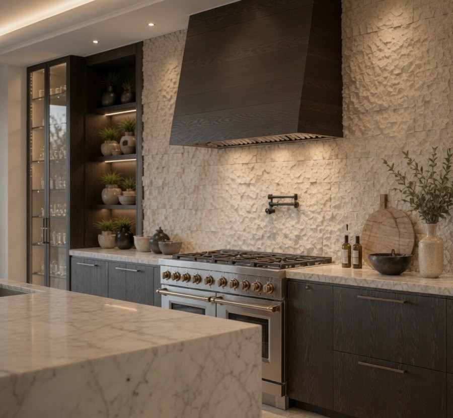 Custom cabinetry and built-in millwork