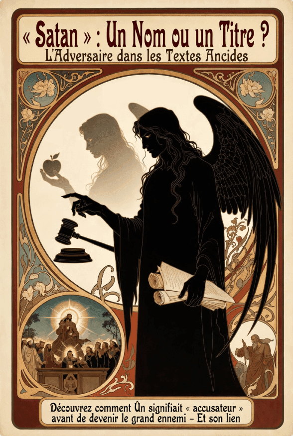 Dark angel with scrolls