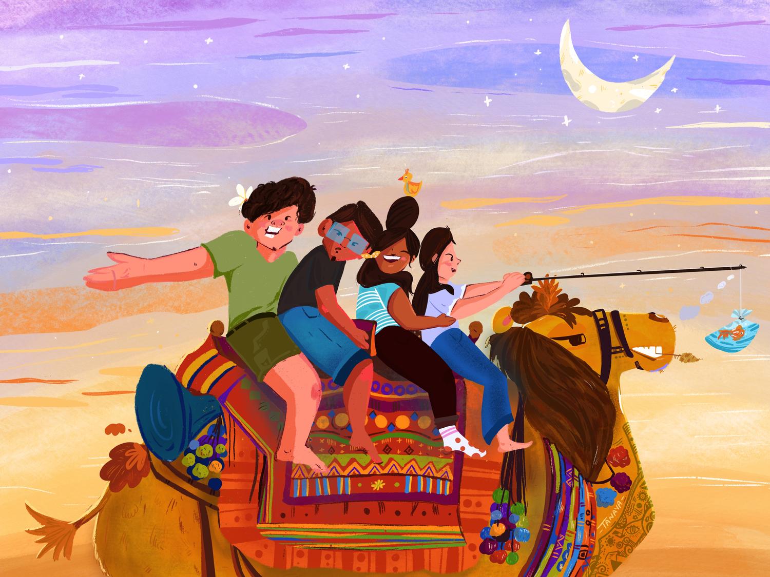 Traveling with friends