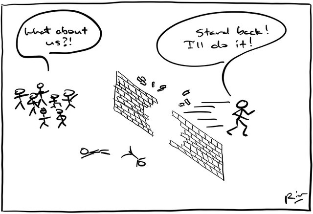 When everyone else is blaming