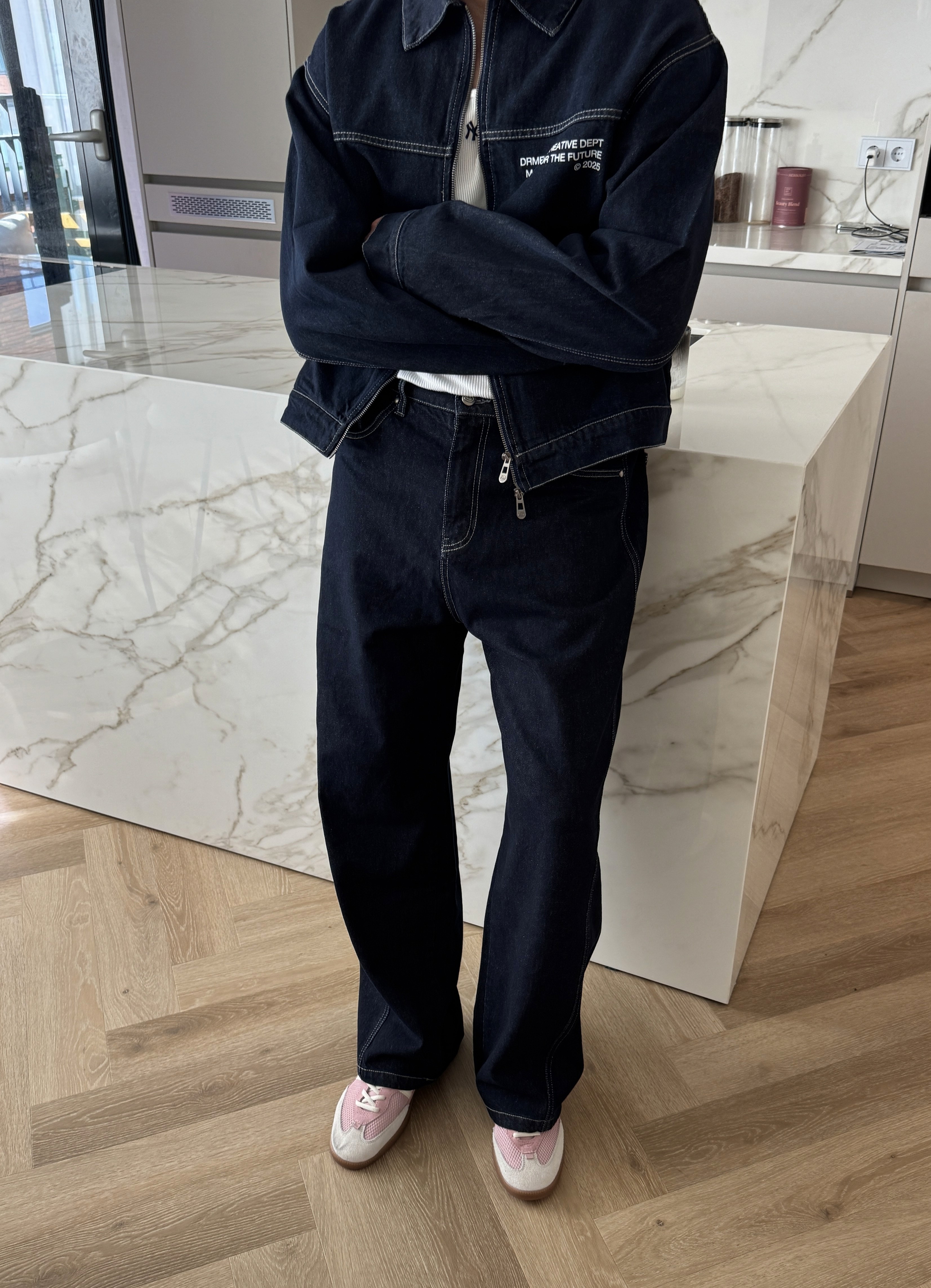 Batch.Works product catalogue book on a work top with a graphic printed image on the front