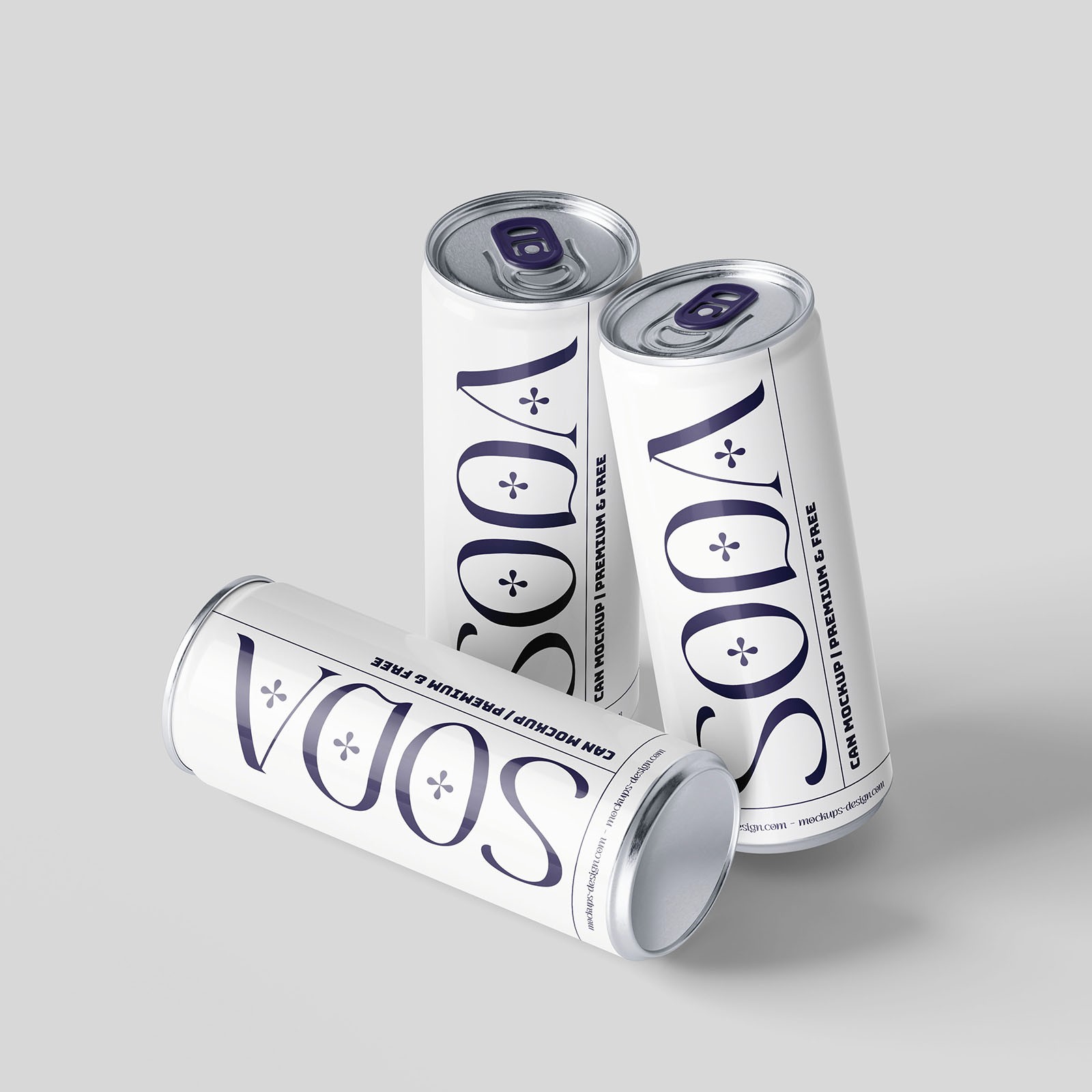Image of a energy drink soda cans