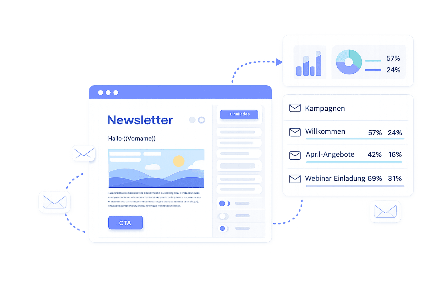 Fintec website framer template hero section photo