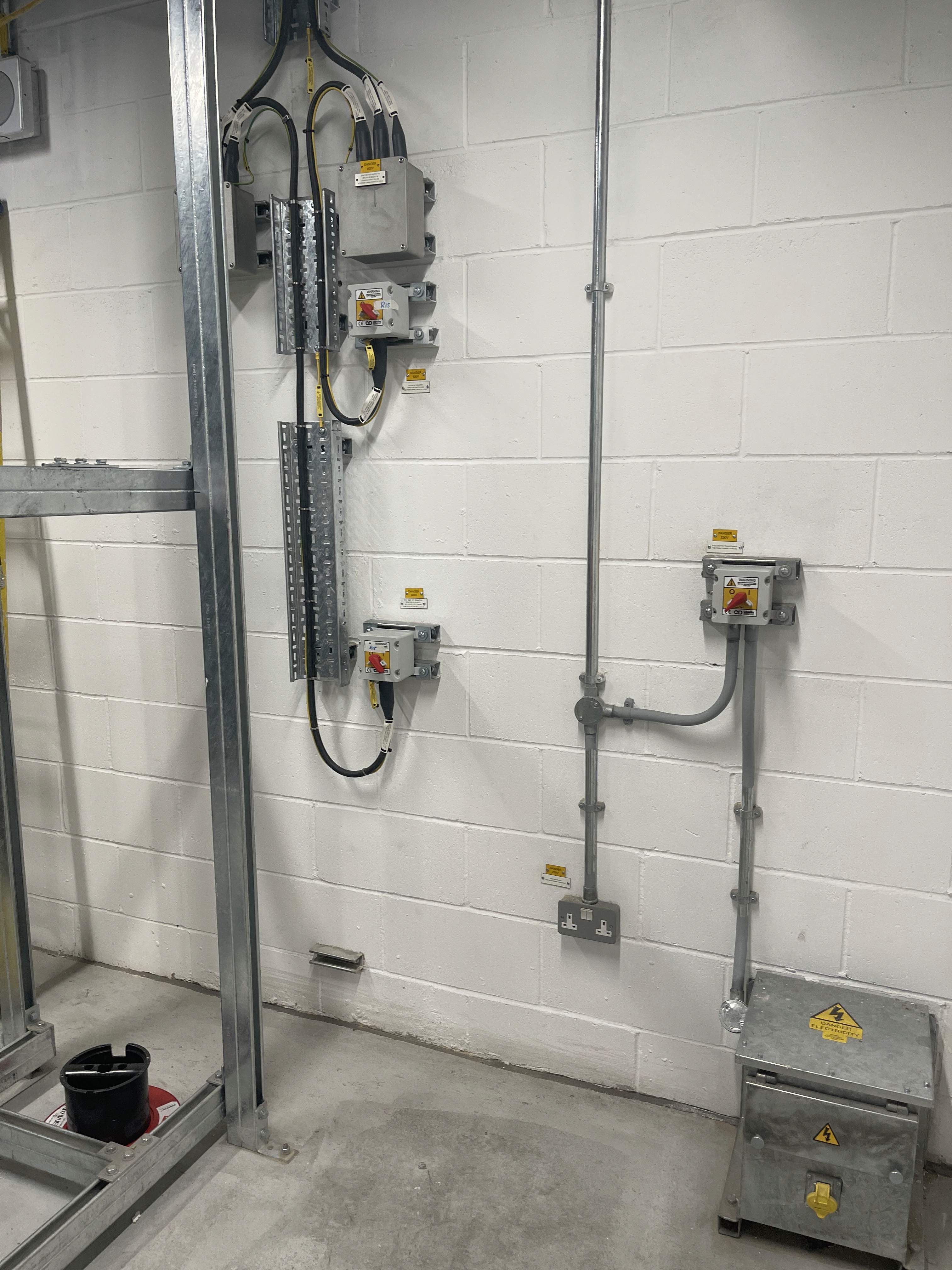 An electrical rail project completed by DPH 