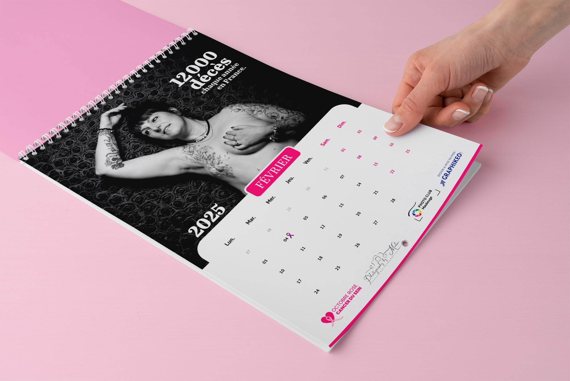 Calendrier Octobre Rose