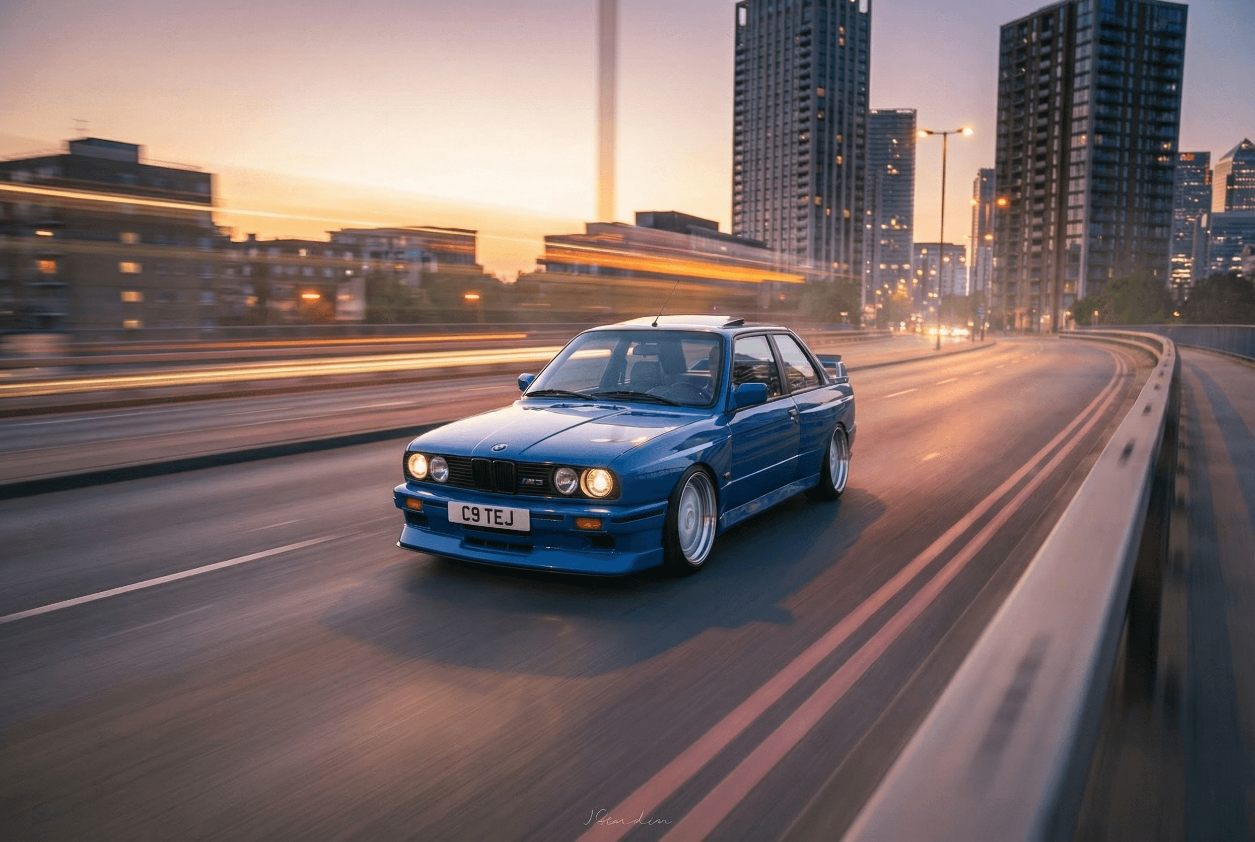 Streetside billboard with flyposters of the Batch.Works brand and illustrations