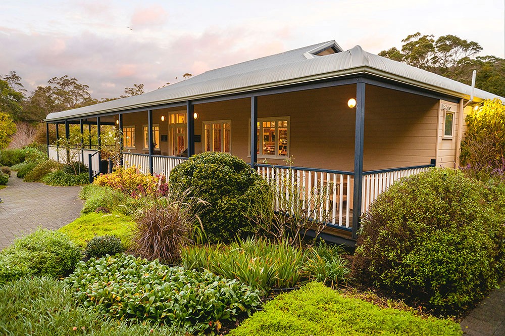 High-end branding photography set in garden location at Denmark Chocolate Company