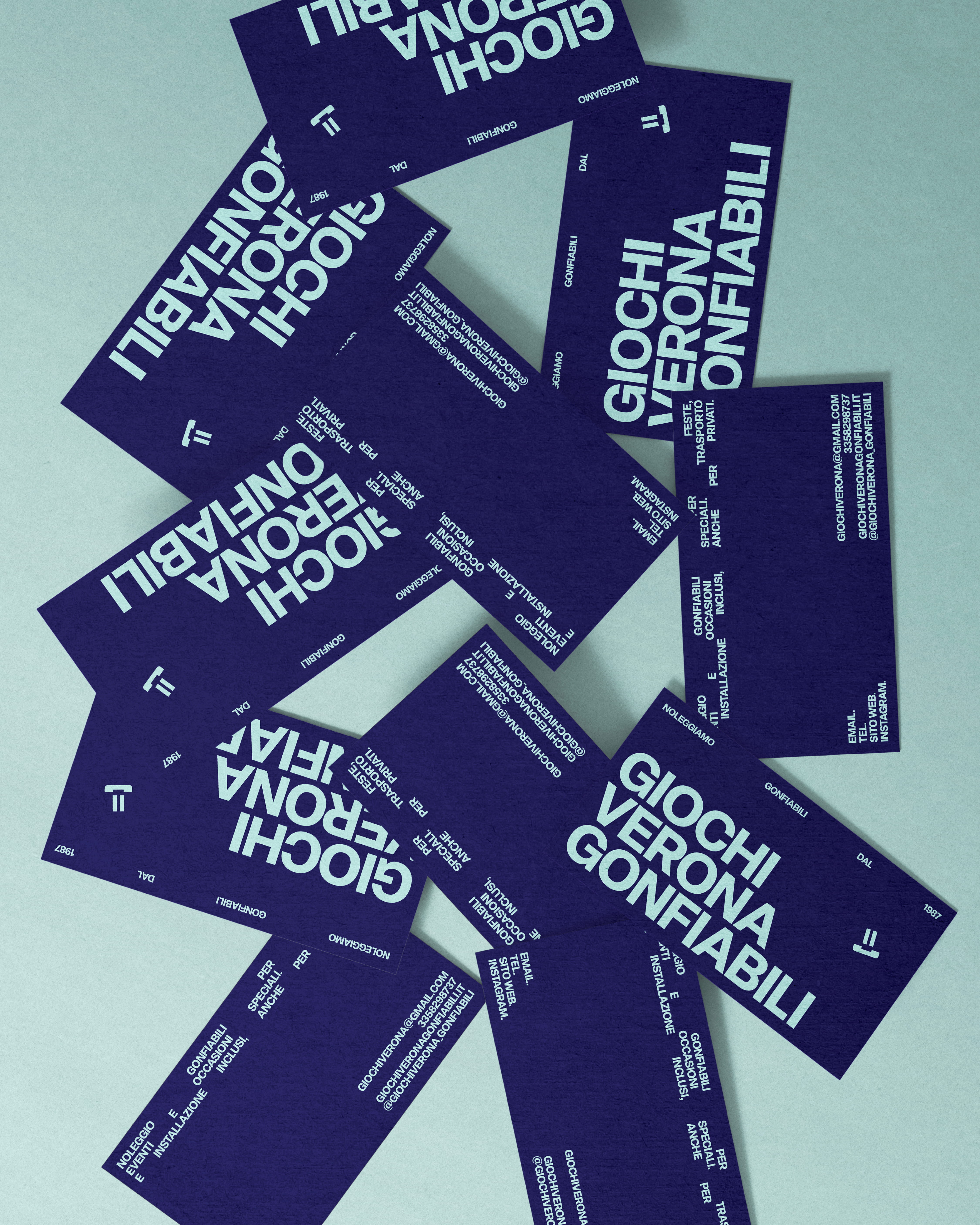 Giochi Verona Gonfiabili business cards