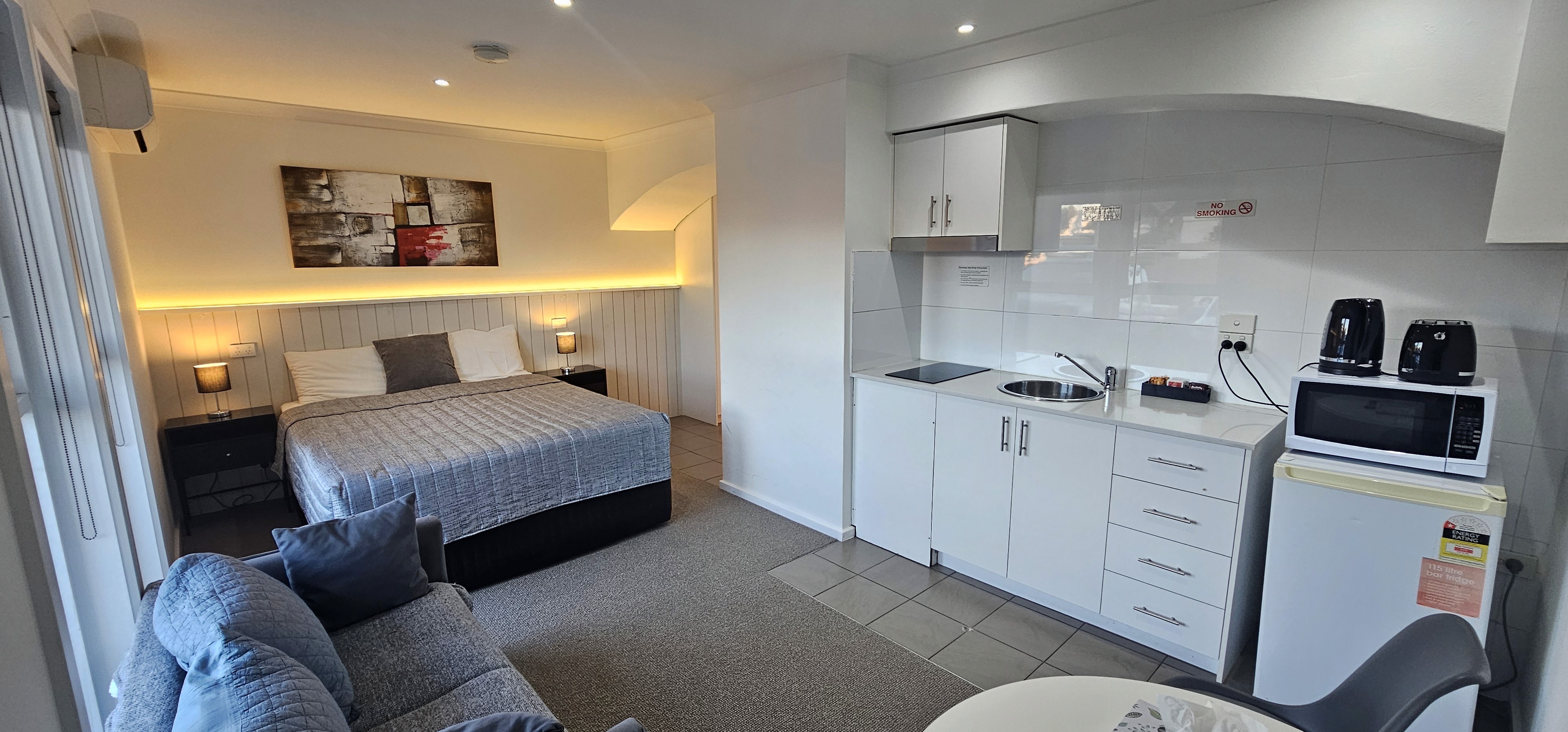 Apartment interior at Parkville Place