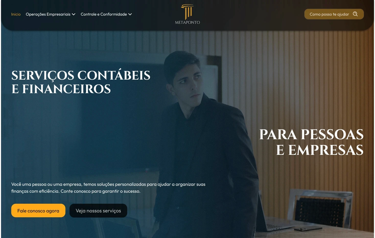 Demo de site MetaPonto