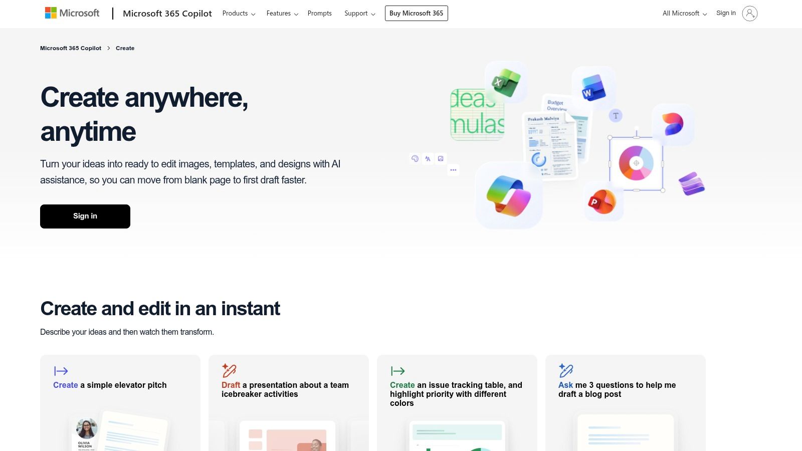 Microsoft Create – Free itinerary templates (Word/Excel)