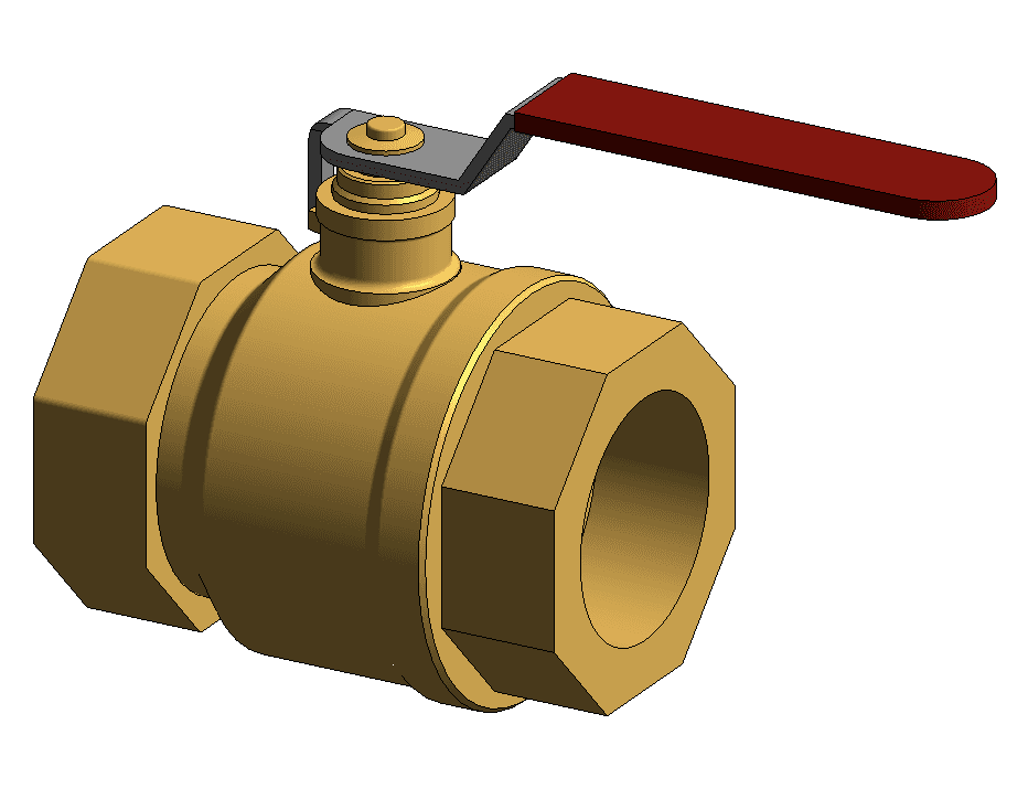Original ball valve D171A family.