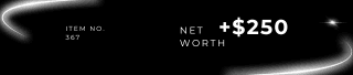 Item increasing net worth.