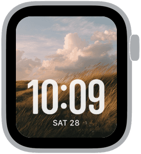 summer hush Apple Watch face preview 1 featuring summer.