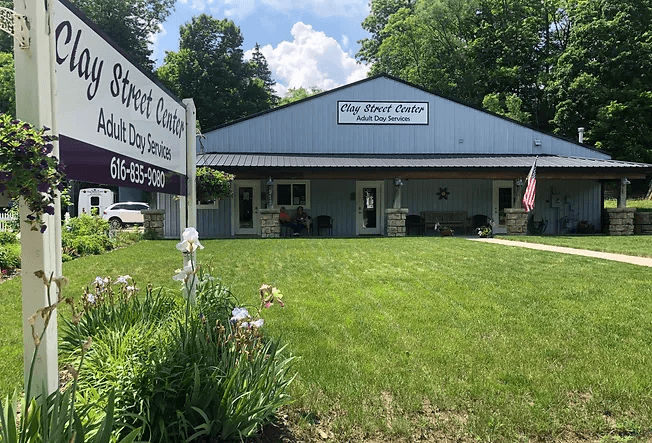 An elderley care center, old home in Greenville, Michigan