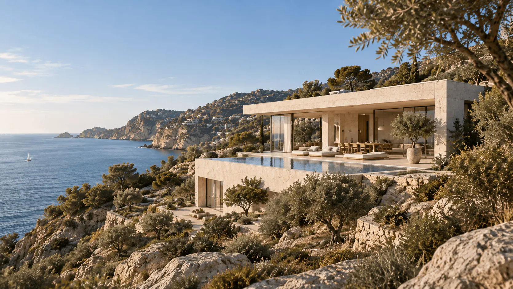 Coastal Villa after