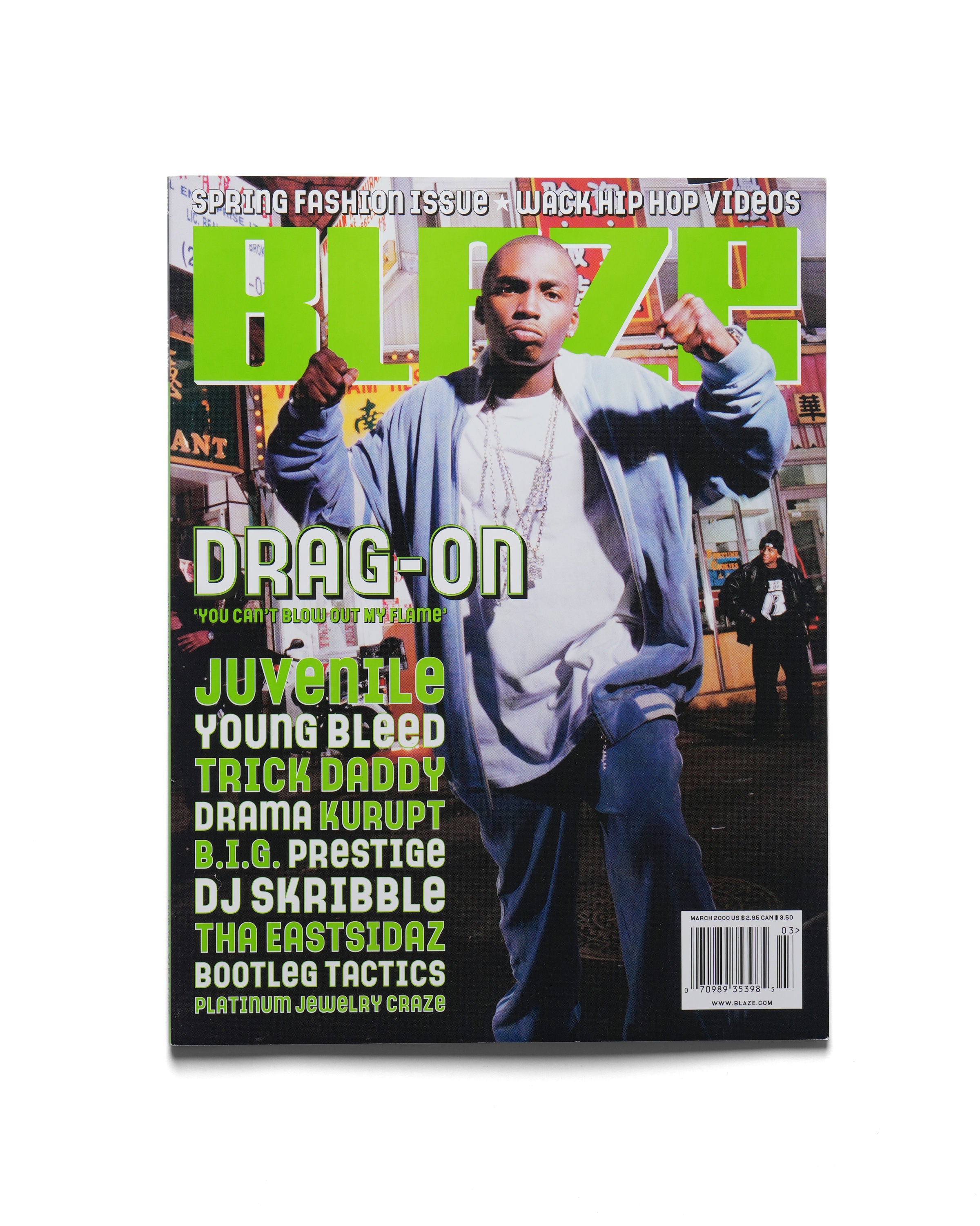 Blaze - March 2000 - Front Cover