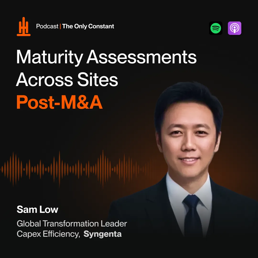 Maturity Assessments Across Sites Post-M&A