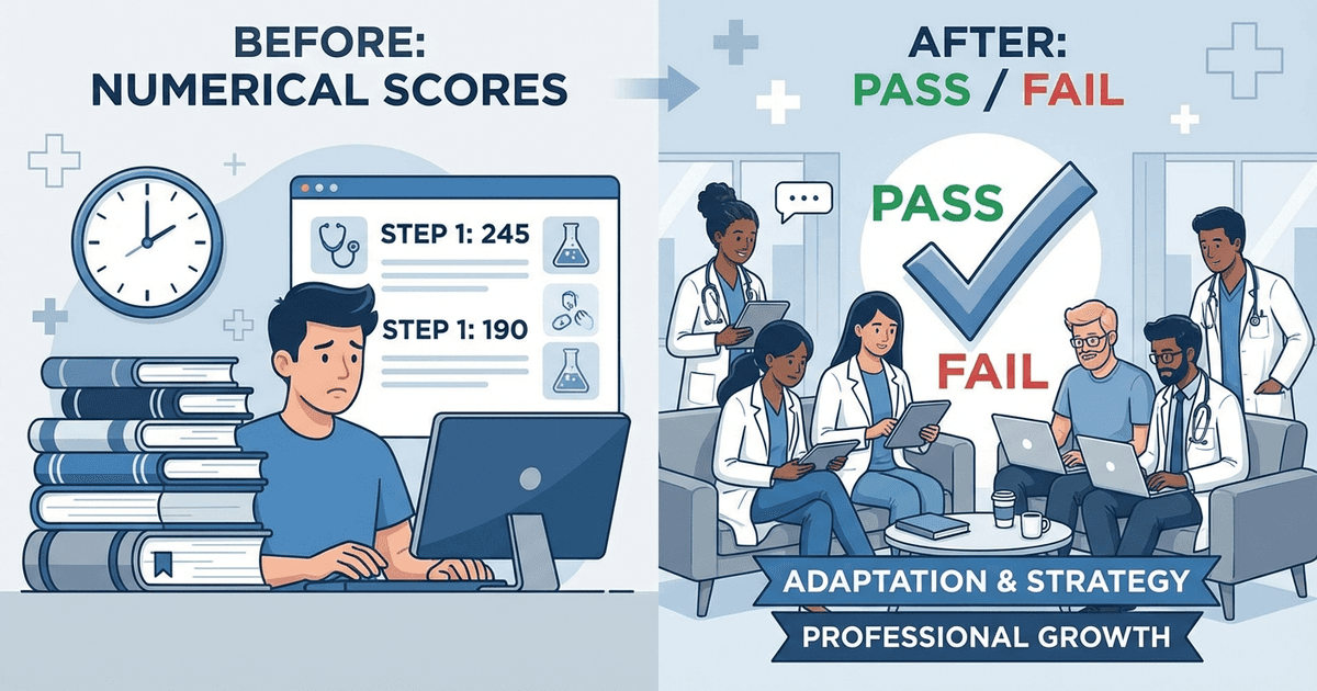 Cover: USMLE Step 1 Is Pass/Fail Now — Here's What IMGs Actually Need to Do to Match in 2026