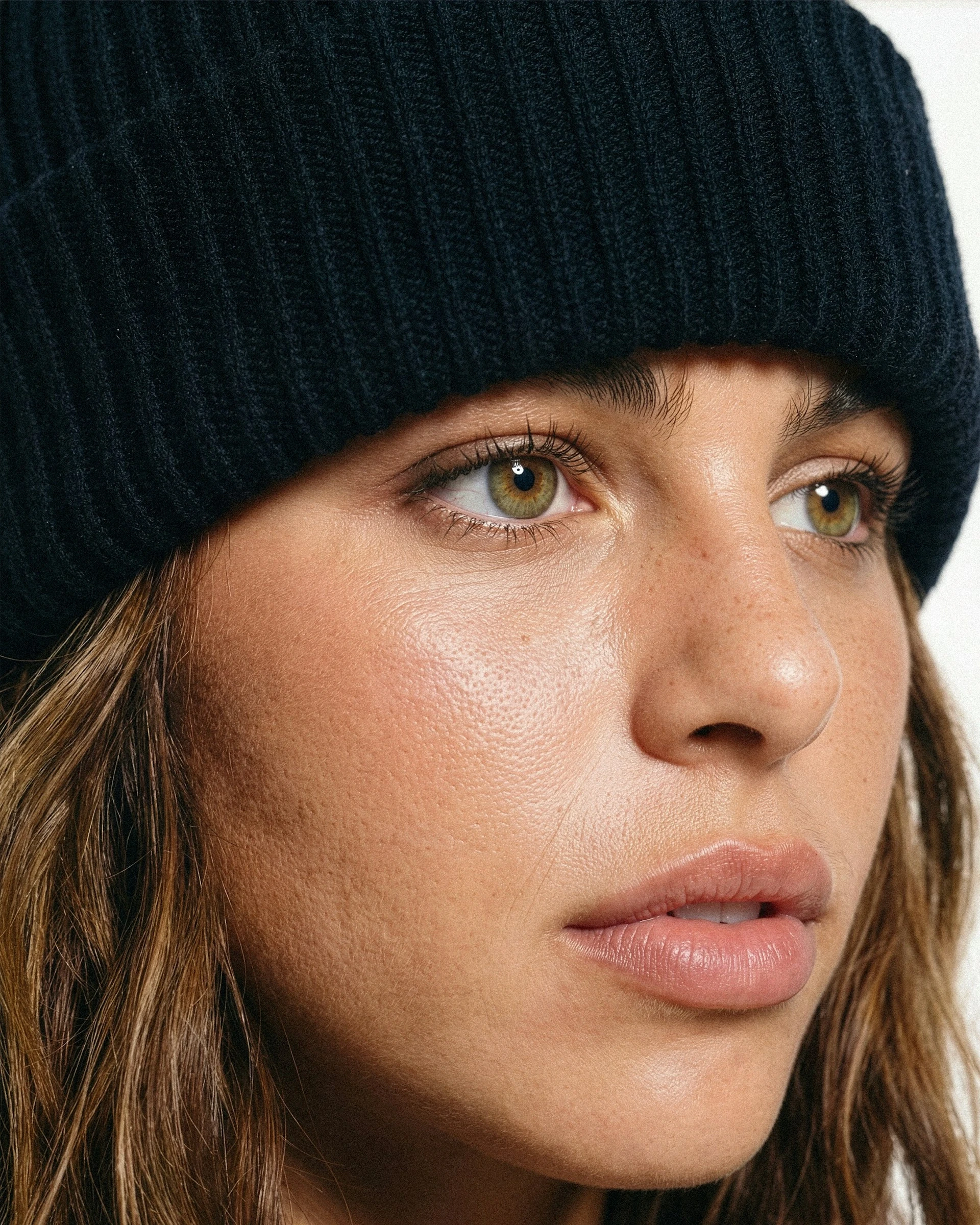 young women close look