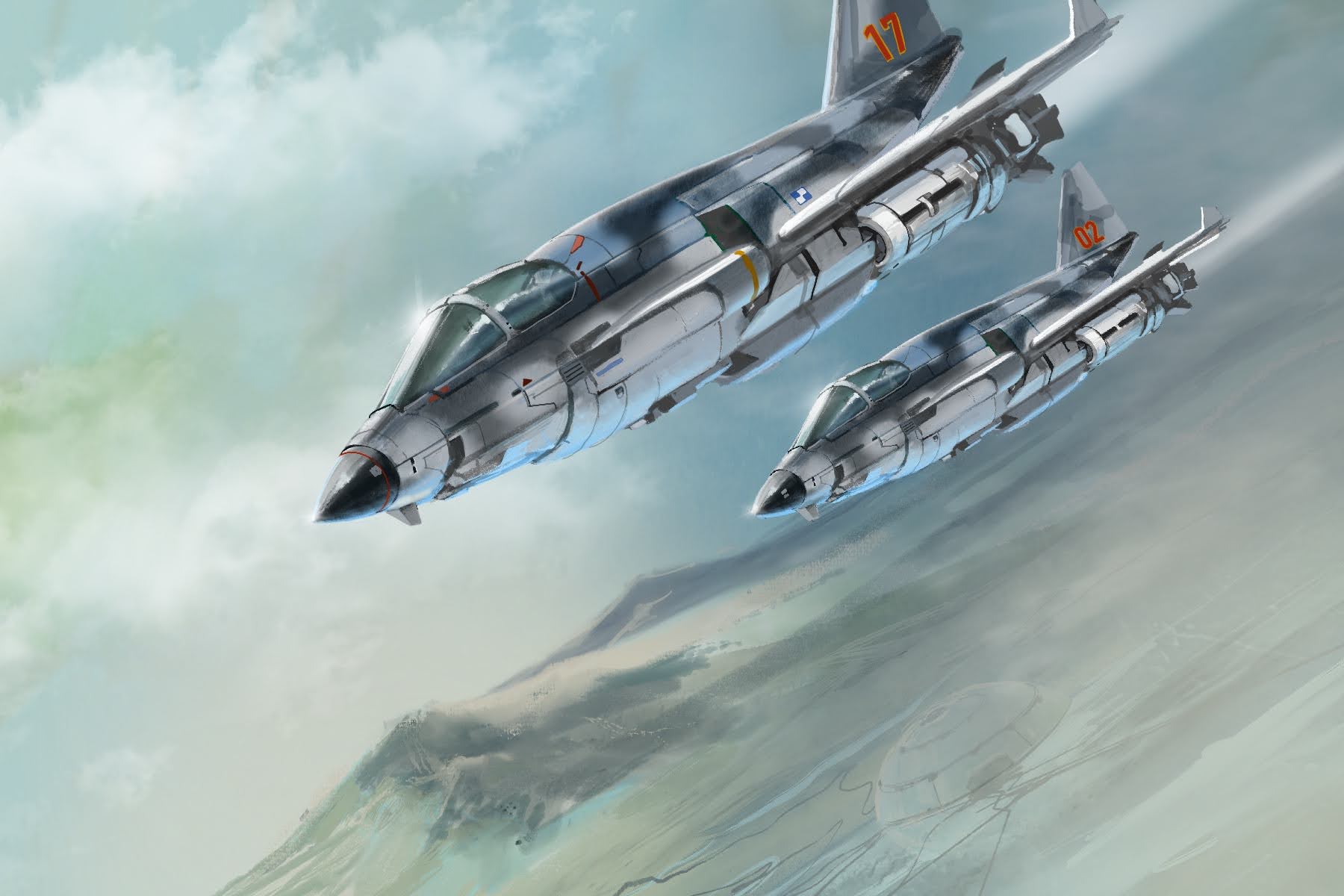 JetsConcept Art by David White