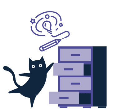 Abstract metalic shape