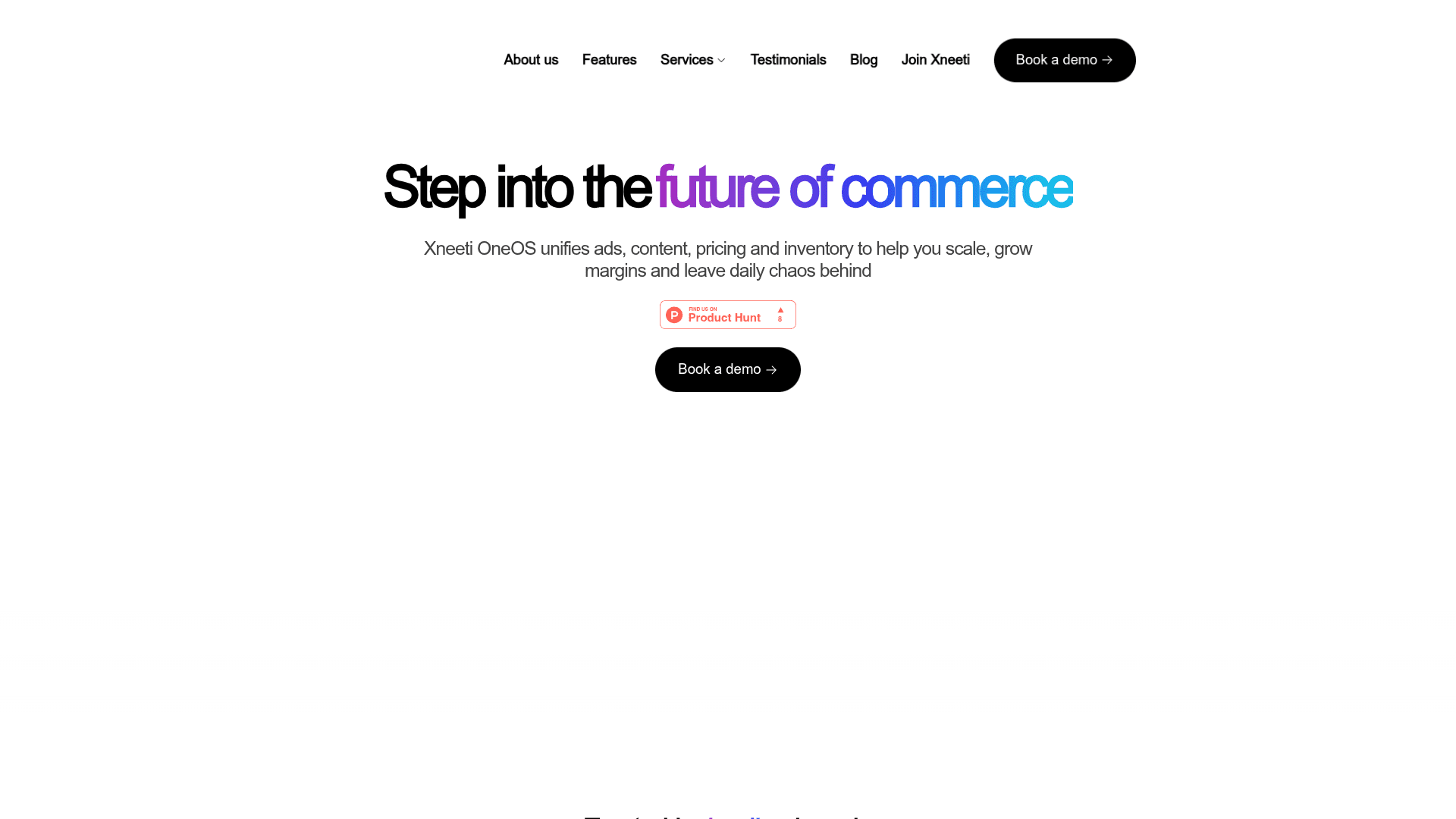 7. Xneeti home page