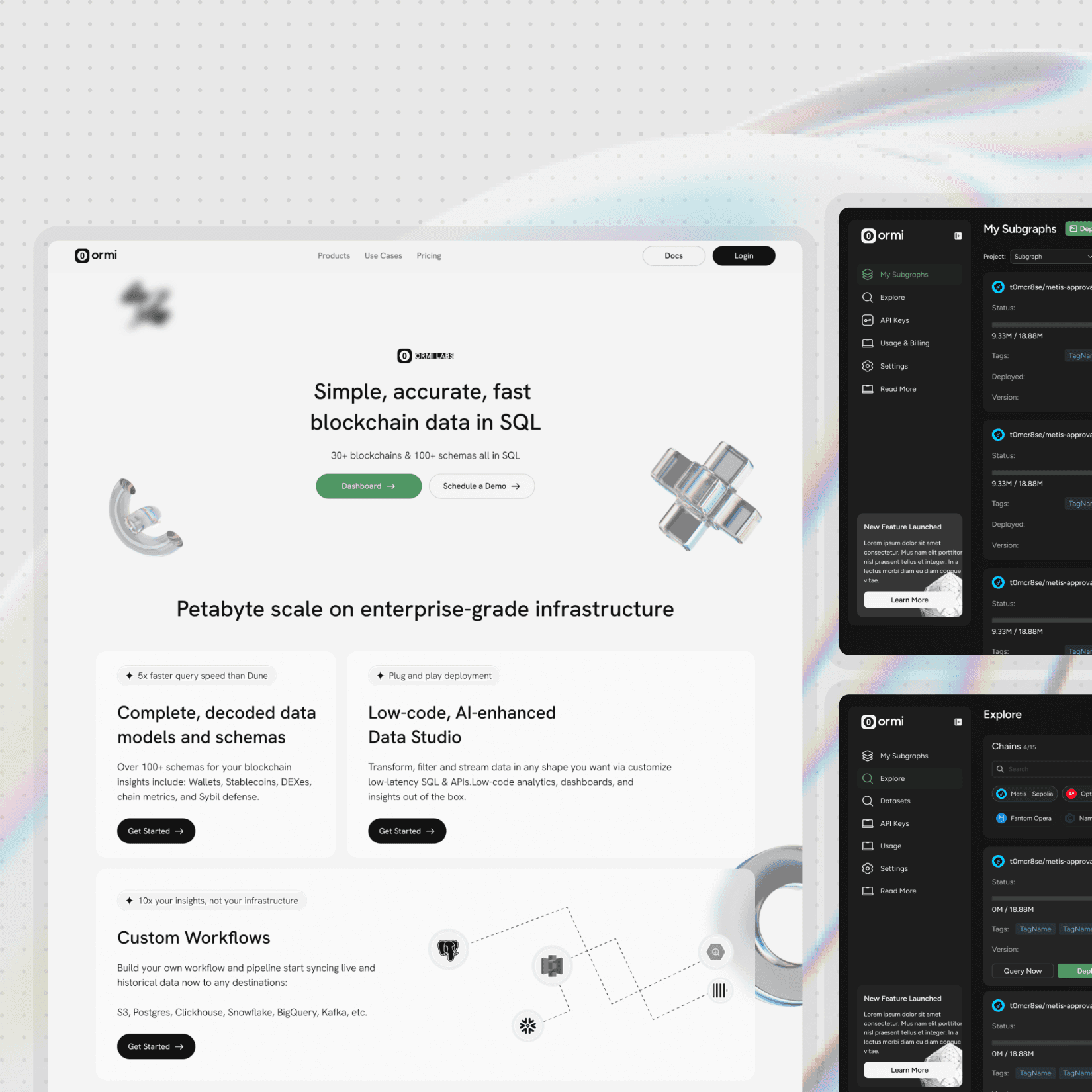 Screenshot of a web application
