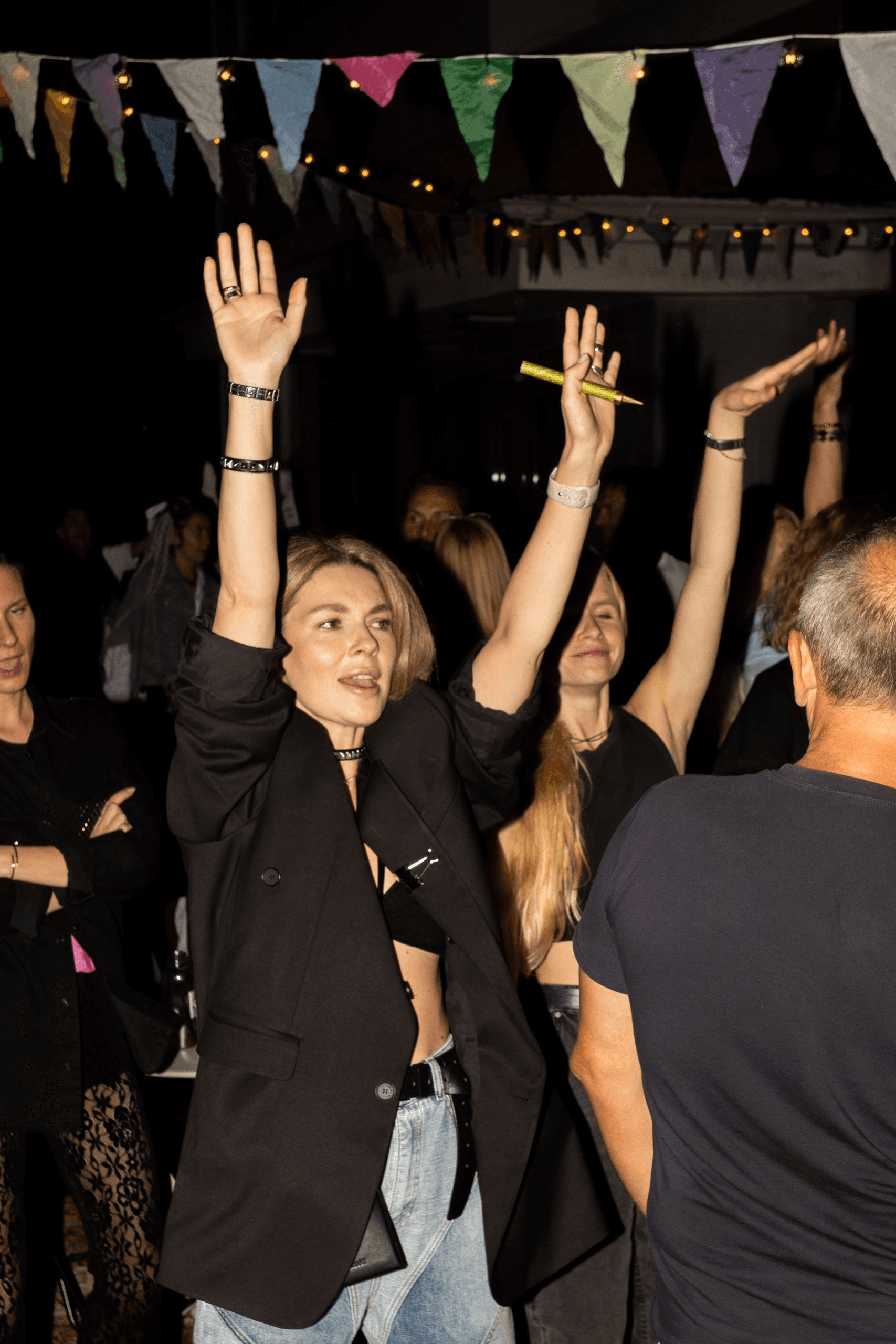 Man doing stunt at beach