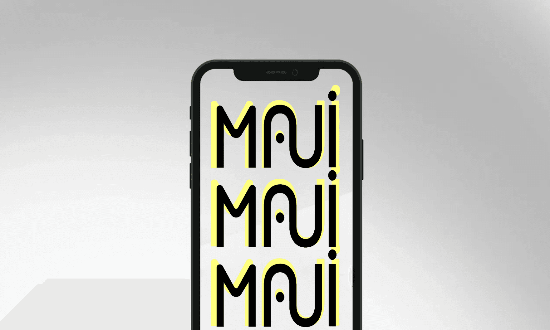 Image of a mockup device