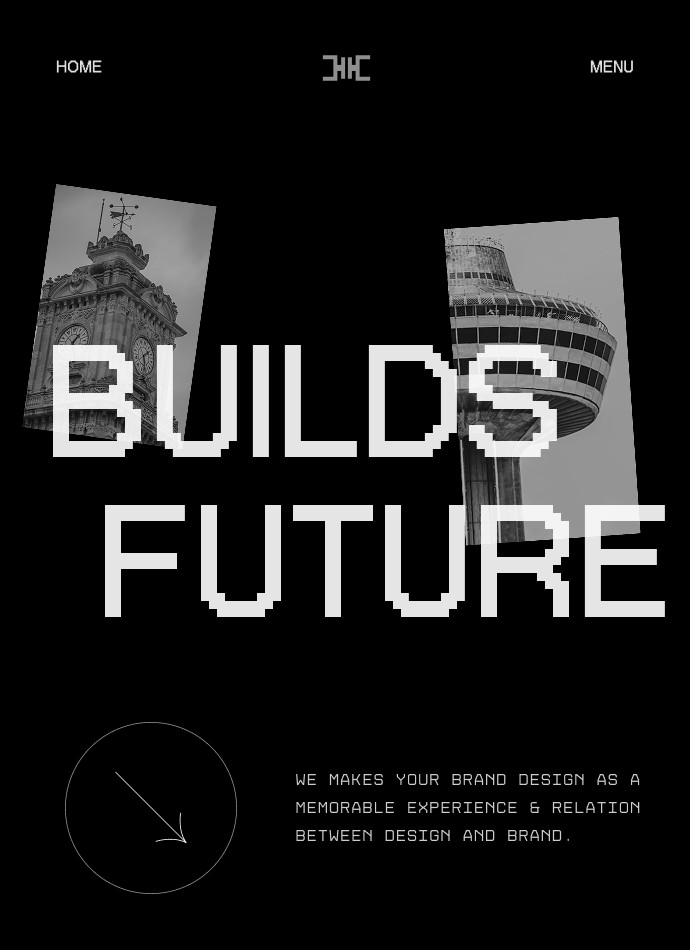 A screenshot from a Framer template called Bolder