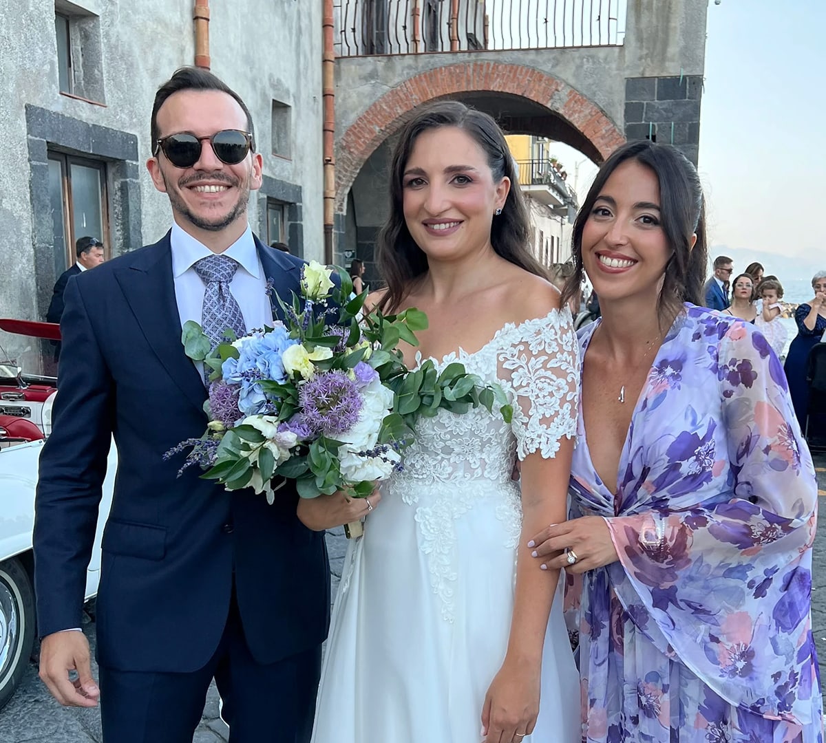 Testimonianza Togevent: momento di gioia durante un evento curato e organizzato con successo
