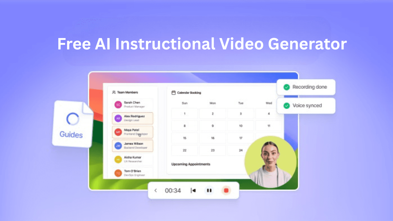 Free AI Instructional Video Generator