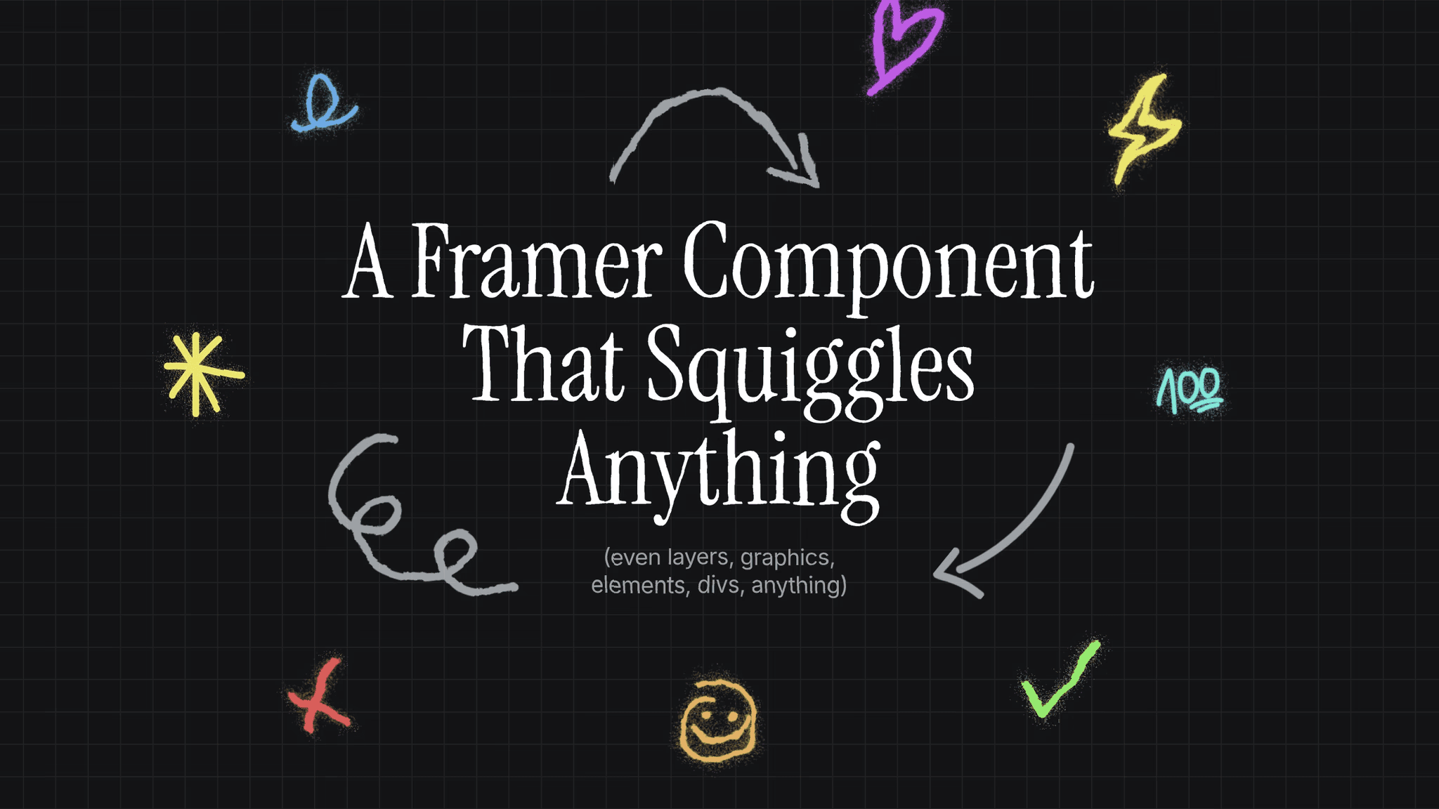 Squiggle Effect Component for Framer