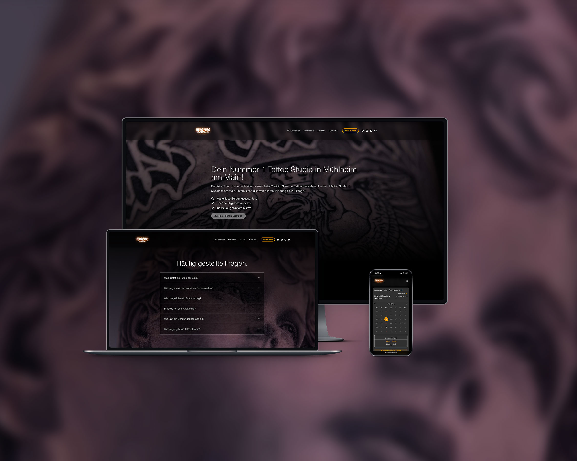 Mock Up Stanislav Tattoo Club